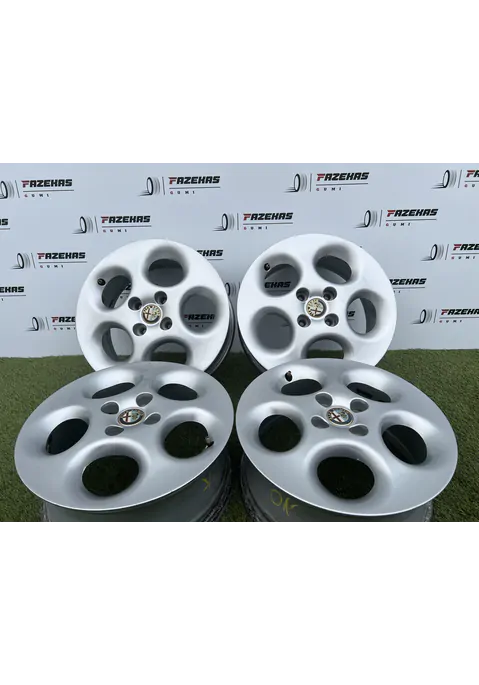 4x98 15" Alfa Romeo gyári alufelni 6Jx15h2 ET49,5