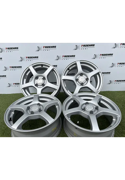 4x100 15" Sparco alufelni 6Jx15h2 ET35