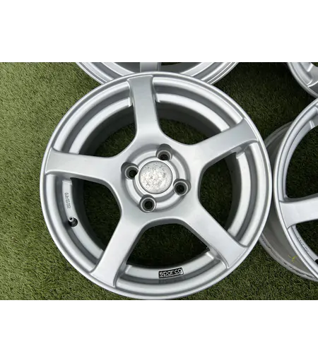 4x100 15" Sparco alufelni 6Jx15h2 ET35 3