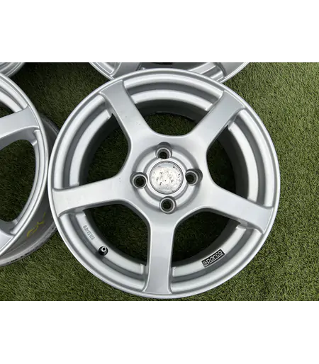 4x100 15" Sparco alufelni 6Jx15h2 ET35 4