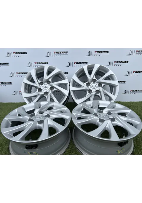 5x114.3 16" Toyota gyári alufelni +TPMS szenzor 6,5Jx16h2 ET45