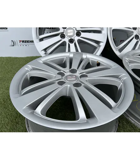 5x100 16" Seat gyári alufelni 7Jx16h2 ET43 - Mobil Gumis 2