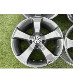 5x112 16" Volkswagen gyári alufelni 6,5Jx16h2 ET42 3