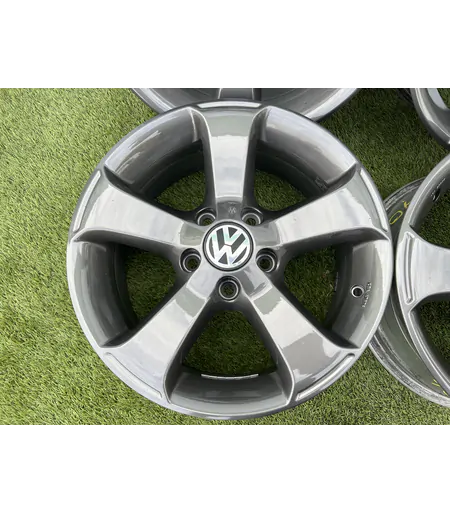 5x112 16" Volkswagen gyári alufelni 6,5Jx16h2 ET42 3