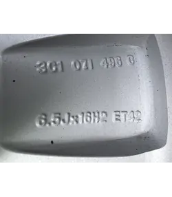5x112 16" Volkswagen gyári alufelni 6,5Jx16h2 ET42 7