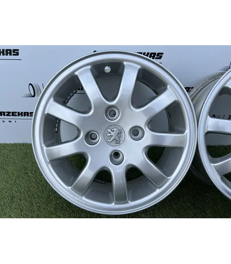 4x108 14" Peugeot gyári alufelni 5,5Jx14h2 ET34 5
