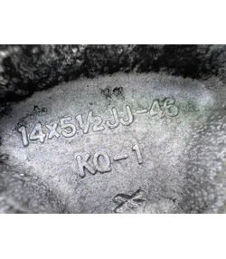 4x100 14" Mitsubishi gyári alufelni 5,5Jx14h2 ET46 7