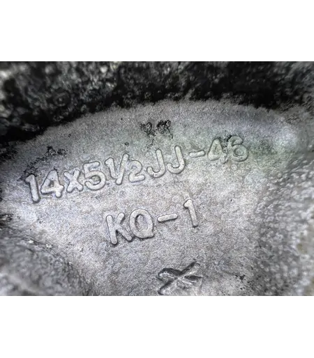 4x100 14" Mitsubishi gyári alufelni 5,5Jx14h2 ET46 7