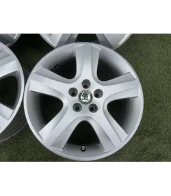 5x100 16" Skoda gyári alufelni 6,5Jx16h2 ET42 - Mobil Gumis 4