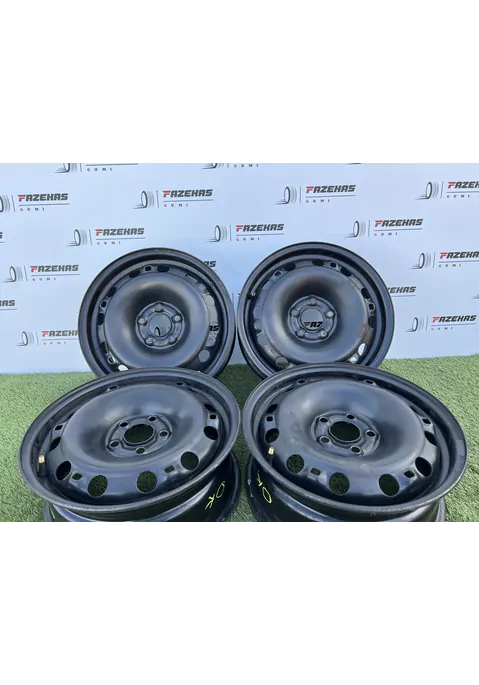 5x100 15" Volkswagen gyári lemezfelni 6Jx15h2 ET43 - Mobil Gumis