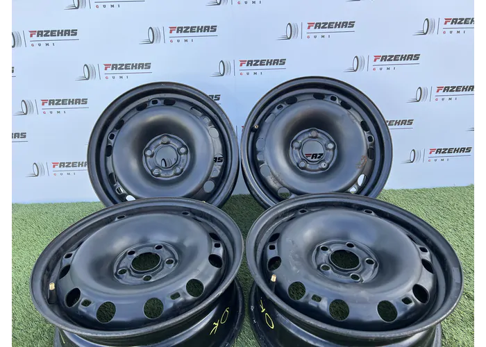 5x100 15" Volkswagen gyári lemezfelni 6Jx15h2 ET43 alapértelmezett kép