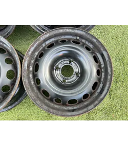 4x108 15" Peugeot gyári lemezfelni 6,5Jx15h2 ET27 3