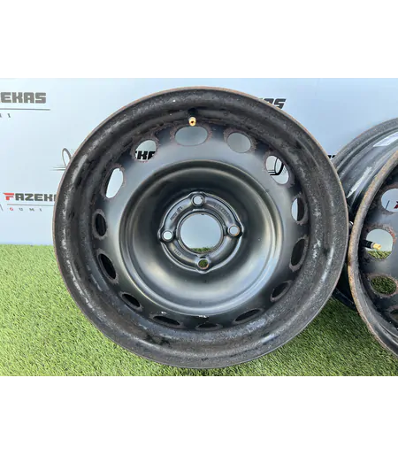 4x108 15" Peugeot gyári lemezfelni 6,5Jx15h2 ET27 4