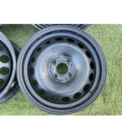 4x100 15" Renault Twingo gyári kétszéles lemezfelni 5,5Jx15h2 ET36 5jx15h2 ET38 3