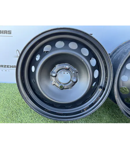 4x100 15" Renault Twingo gyári kétszéles lemezfelni 5,5Jx15h2 ET36 5jx15h2 ET38 4