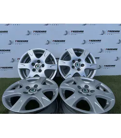 5x100 14" Skoda gyári alufelni 6Jx14h2 ET43 - Mobil Gumis