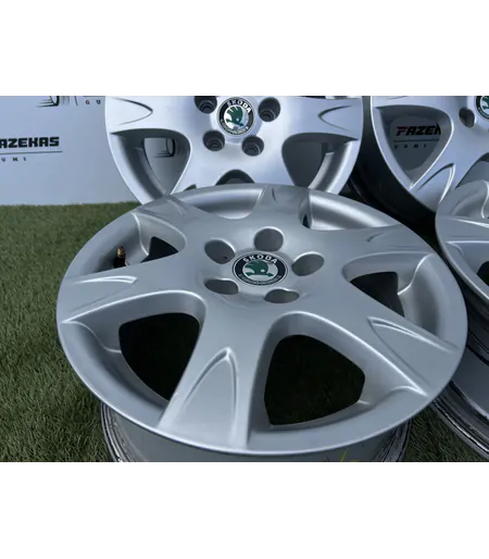 5x100 14" Skoda gyári alufelni 6Jx14h2 ET43 - Mobil Gumis 2