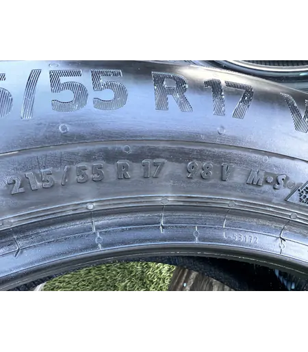 215/55 R17 Continental WinterContact TS870P téli gumi 4,5-5mm 6