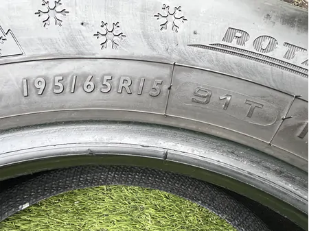 195/65 R15 Dunlop WinterResponse 2 téli gumi 5,5-6,5mm 4