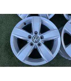 5x112 15" Volkswagen gyári alufelni 6Jx15h2 ET43 - Mobil Gumis 3