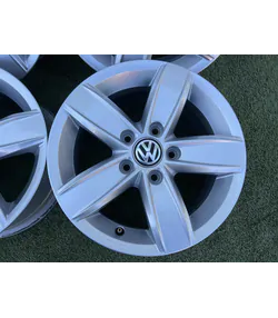 5x112 15" Volkswagen gyári alufelni 6Jx15h2 ET43 - Mobil Gumis 4