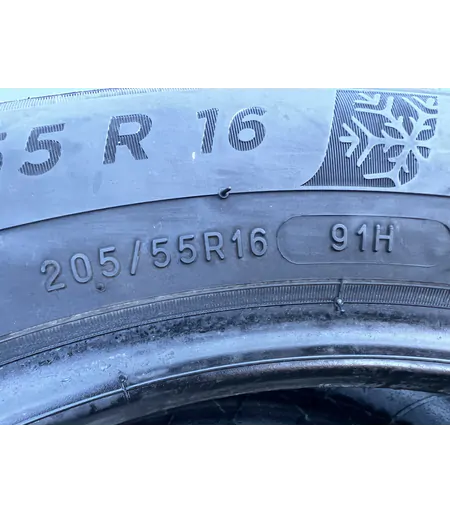 205/55 R16 Michelin Alpin 6 téli gumi 5mm 4