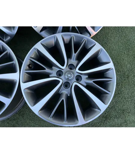 4x100 17" Opel gyári alufelni + TPMS 7Jx17h2 ET44 - Mobil Gumis 4
