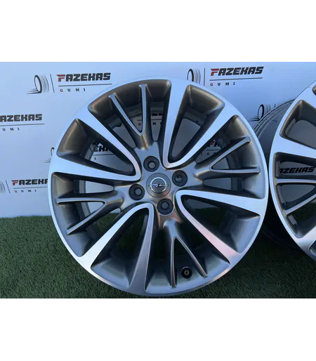 4x100 17" Opel gyári alufelni + TPMS 7Jx17h2 ET44 - Mobil Gumis 5