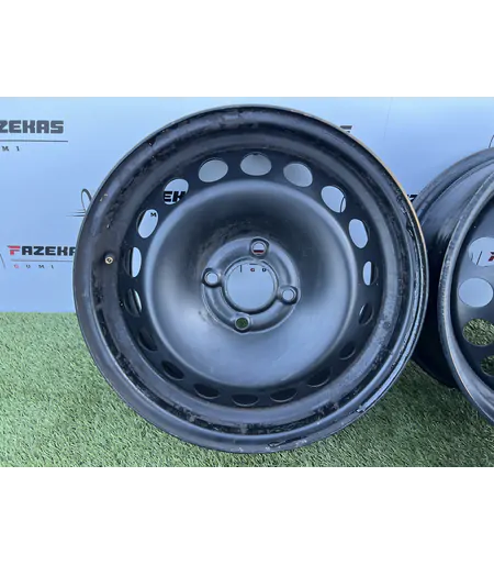 4x100 16" Renault gyári lemezfelni 6Jx16h2 ET40 4