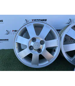 4x100 14" Mitsubishi gyári alufelni + TPMS 4,5Jx14h2 ET46 - Mobil Gumis 5