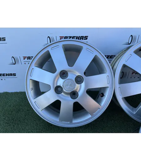 4x100 14" Mitsubishi gyári alufelni + TPMS 4,5Jx14h2 ET46 - Mobil Gumis 5