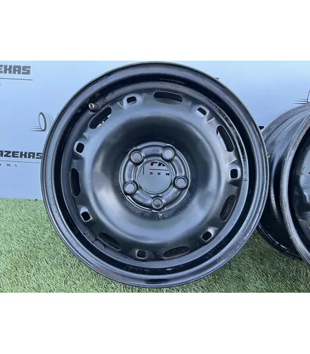 5x100 14" Volkswagen gyári lemezfelni 6Jx14h2 ET43 4