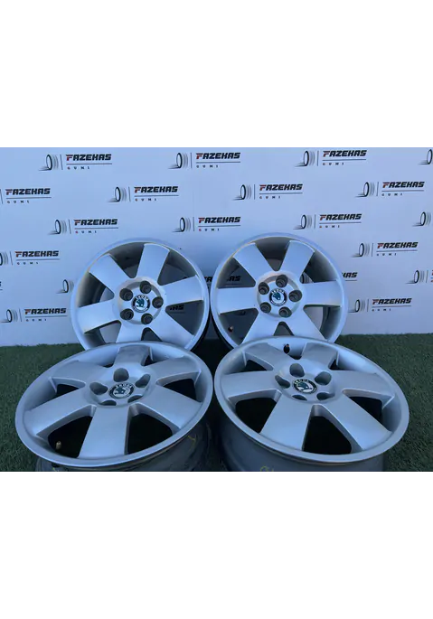 5x100 15" Skoda gyári alufelni 6Jx15h2 ET43 - Mobil Gumis