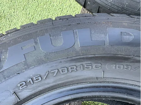 215/70 R15C Fulda Conveo Tour 2 nyári gumi 6,5-7mm 6