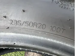 235/50 R20 Hankook Ventus S1 Evo 3 nyári gumi 6mm 6