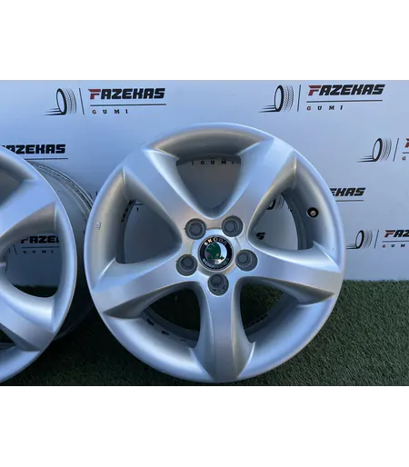 5x100 15" Skoda gyári alufelni 6Jx15h2 ET43 - Mobil Gumis 6