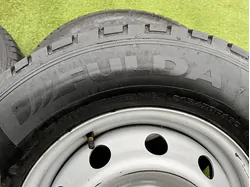 5x118 15" Fiat Citroen Peugeot gyári lemezfelni 215/70 R15C téli gumikkal 4