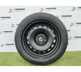 5x100 16" Volkswagen gyári lemezfelni pótkerék 205/55 R16 nyári gumikkal - Mobil Gumis