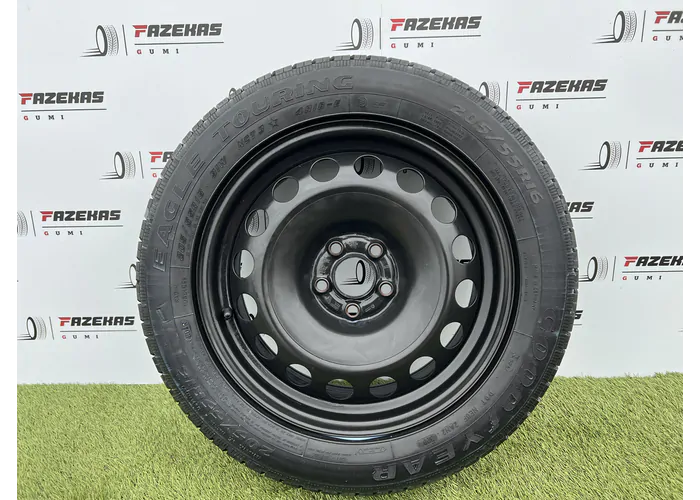 5x100 16" Volkswagen gyári lemezfelni pótkerék 205/55 R16 nyári gumikkal alapértelmezett kép