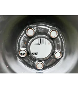 5x100 16" Volkswagen gyári lemezfelni pótkerék 205/55 R16 nyári gumikkal 2