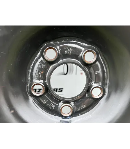 5x100 16" Volkswagen gyári lemezfelni pótkerék 205/55 R16 nyári gumikkal 2