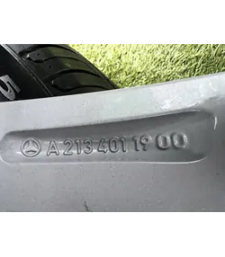 5x112 18" Mercedes AMG E-Class gyári kétszéles alufelni 275/40 R18 245/45 R18 nyári gumikkal 12