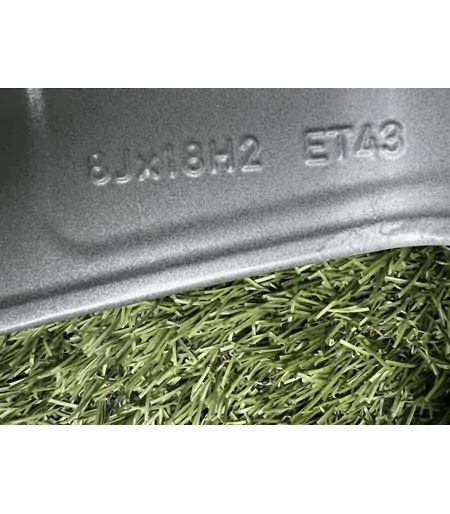 5x112 18" Mercedes AMG E-Class gyári kétszéles alufelni 275/40 R18 245/45 R18 nyári gumikkal 14