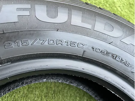 215/70 R15C Fulda Conveo Tour 2 nyári gumi 6,5mm 5