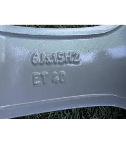 5x100 15" Volkswagen gyári alufelni 6Jx15h2 ET40 - Mobil Gumis 7