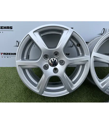 5x100 15" Volkswagen gyári alufelni 6Jx15h2 ET40 - Mobil Gumis 4