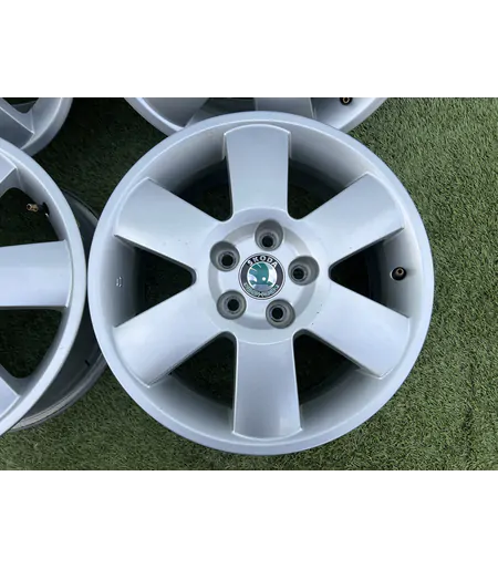 5x100 15" Skoda gyári alufelni 6Jx15h2 ET43 - Mobil Gumis 3
