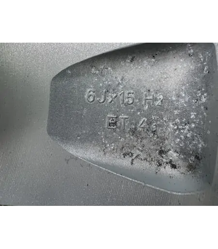 5x100 15" Skoda gyári alufelni 6Jx15h2 ET43 - Mobil Gumis 7