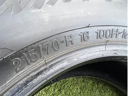 215/70 R16 Vredestein Wintrac téli gumi 6-7mm 5