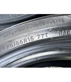 175/55 R15 Kumho Ecsta KH11 nyári gumi 4,5-5mm - Mobil Gumis 8